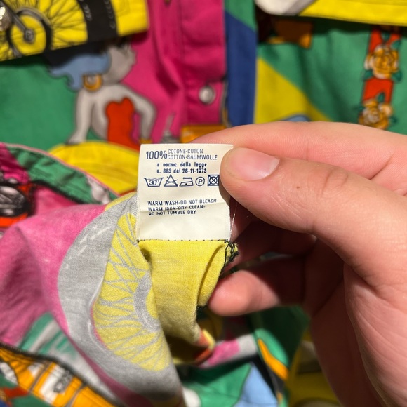 Versace Jeans Couture Betty Boop Harley Davidson Shirt Size XS (FITS MEDIUM) - Picture 10 of 15